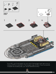 LEGO 76269 instructions page 205 – build guide