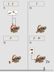 LEGO 76269 instructions page 167 – build guide