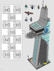 LEGO 76269 instructions page 2 – build guide