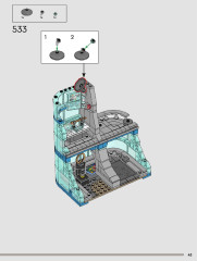 LEGO 76269 instructions page 43 – build guide