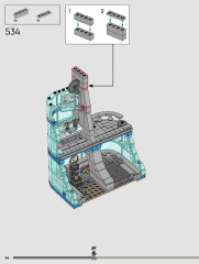 LEGO 76269 instructions page 44 – build guide