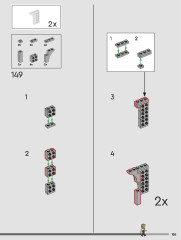 LEGO 76269 instructions page 165 – build guide
