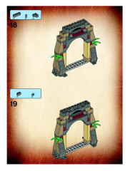 LEGO 7627 instructions page 18 – build guide
