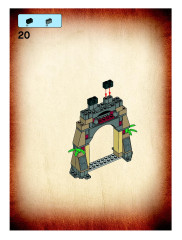 LEGO 7627 instructions page 19 – build guide