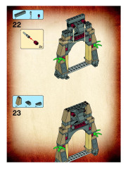 LEGO 7627 instructions page 21 – build guide