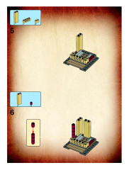 LEGO 7627 instructions page 4 – build guide