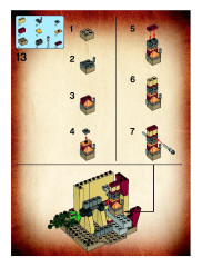 LEGO 7627 instructions page 50 – build guide