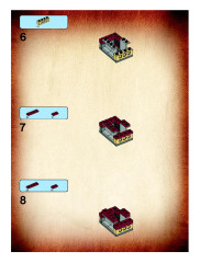 LEGO 7627 instructions page 9 – build guide