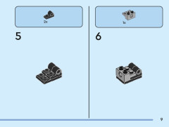 LEGO 76270 instructions page 9 – build guide