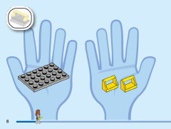 LEGO 76272 instructions page 8 – build guide