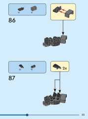 LEGO 76273 instructions page 55 – build guide
