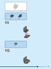 LEGO 76273 instructions page 75 – build guide