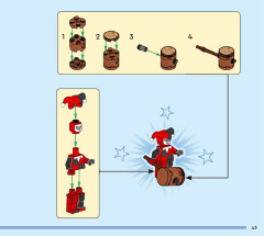 LEGO 76274 instructions page 43 – build guide