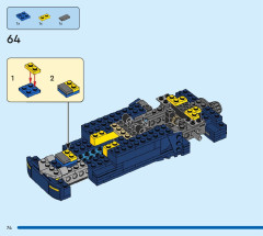 LEGO 76274 instructions page 74 – build guide