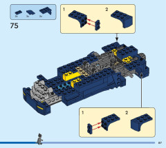 LEGO 76274 instructions page 87 – build guide