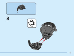 LEGO 76276 instructions page 13 – build guide