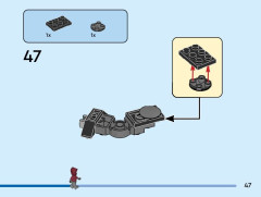 LEGO 76276 instructions page 47 – build guide