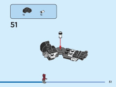 LEGO 76276 instructions page 51 – build guide