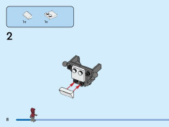 LEGO 76276 instructions page 8 – build guide