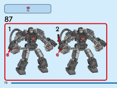 LEGO 76277 instructions page 72 – build guide