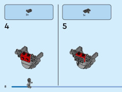 LEGO 76277 instructions page 8 – build guide