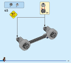 LEGO 76278 instructions page 45 – build guide