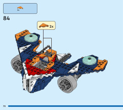 LEGO 76278 instructions page 70 – build guide