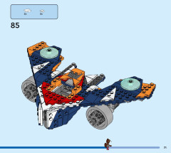 LEGO 76278 instructions page 71 – build guide