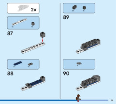 LEGO 76278 instructions page 73 – build guide