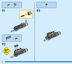 LEGO 76278 instructions page 74 – build guide