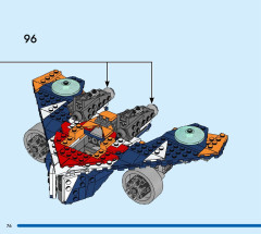 LEGO 76278 instructions page 76 – build guide