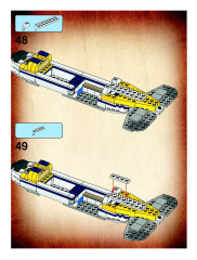 LEGO 7628 instructions page 54 – build guide