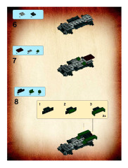 LEGO 7628 instructions page 9 – build guide