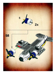 LEGO 7628 instructions page 19 – build guide
