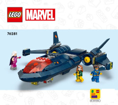 LEGO 76281 instructions page 1 – build guide