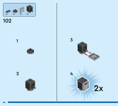 LEGO 76281 instructions page 84 – build guide