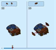 LEGO 76282 instructions page 12 – build guide