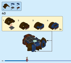 LEGO 76282 instructions page 20 – build guide