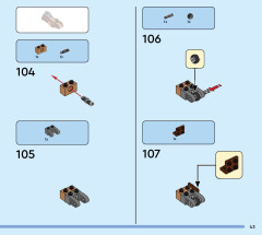 LEGO 76282 instructions page 43 – build guide