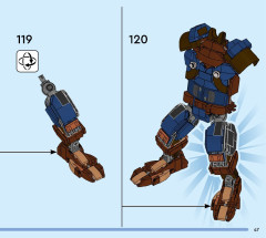 LEGO 76282 instructions page 47 – build guide