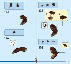 LEGO 76282 instructions page 73 – build guide