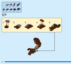LEGO 76282 instructions page 74 – build guide