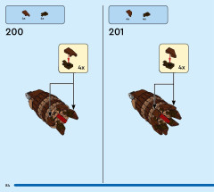 LEGO 76282 instructions page 84 – build guide