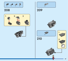 LEGO 76282 instructions page 87 – build guide