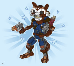 LEGO 76282 instructions page 96 – build guide