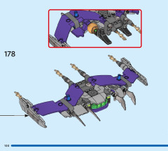 LEGO 76284 instructions page 100 – build guide
