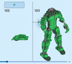 LEGO 76284 instructions page 55 – build guide