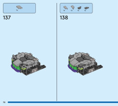 LEGO 76284 instructions page 78 – build guide