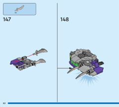 LEGO 76284 instructions page 82 – build guide