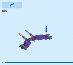 LEGO 76284 instructions page 92 – build guide